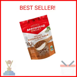 Arrowhead Mills Organic Buckwheat Flour, Gluten Free, 22 oz - Picture 1 of 2