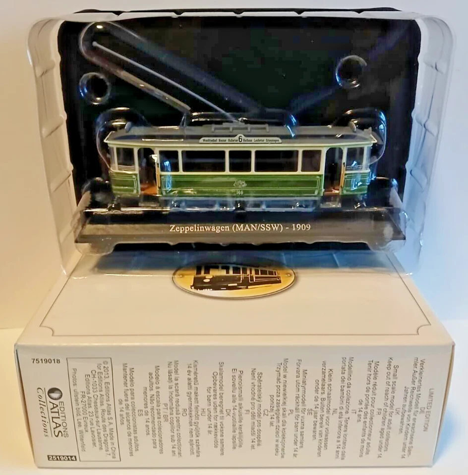 Atlas 1/87 - ZEPPELINWAGEN (MAN/SSW) 1909 [7519018/2519014]