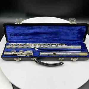 Vintage Flute Gemeinhardt Elkhart Ind. 2SP E66077 Wind Instrument Music Musical