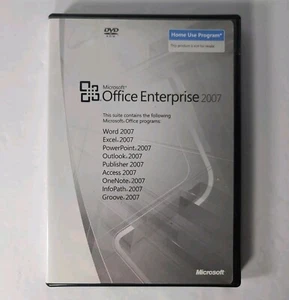 Microsoft Office Enterprise 2007 (Home Use) w/Key (Word, PowerPoint, Excel, Etc) - Picture 1 of 5
