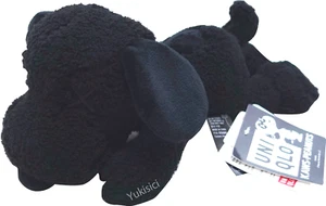 KAWS x Peanuts Snoopy Ltd Plüschtier Puppe klein schwarz Neu mit Etikett - Bild 1 von 8