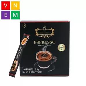 Comebo 02 boxes: King Coffee Espresso 200 Sticks x 2.5gr Vietnamese Coffee - Picture 1 of 6