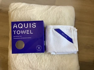Aquis Quick Drying Hair Towel White. Brand New In Box. - Picture 1 of 2