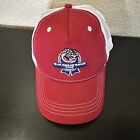 Hat Pabst blue ribbon beer bacon tour pig mesh trucker hat red white casual