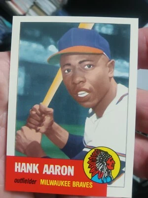 1991 TOPPS #317 ARCHIVES 1953 REPRINT SERIES STUNNING FROM MY NEW TOPPS  1991BOX - Image 1 of 4