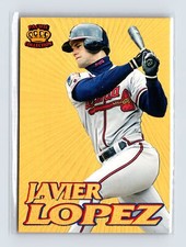 1995 Pacific #33 Javier Lopez Gold Prisms