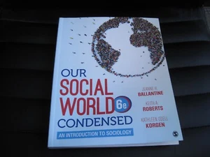 OUR SOCIAL WORLD CONDENSED - BALLANTINE - Sixth 6th US Softcover Edition NEU - Bild 1 von 8