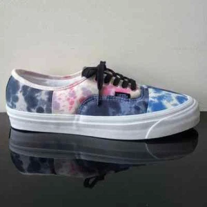 Vans Men's Authentic 44 DX Mixed Dye Canvas Sneaker in Cool Multi / True White - Picture 1 of 12