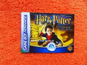HARRY POTTER Chamber of secrets - Original HANDBUCH - Nintendo Game Boy Advance - Bild 1 von 2