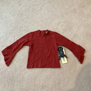 NWT BEETLEJUICE LONG SLEEVED TOP, 2 T, HARVEST COLLECTION, 2 BUTTON BACK - Picture 1 of 3