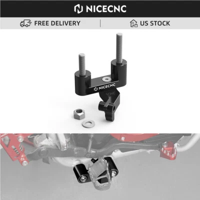 Soporte de montaje de clavija de pie derecho para Honda XR650L XR 650L 1993-2025 NICECNC Foto 1 de 4