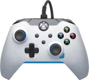 PDP Wired Controller Ion White for Xbox Series XS, Gamepad, Wired Video Game Co - Picture 1 of 3