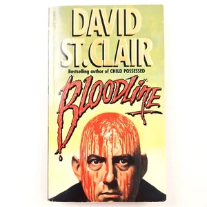 BLOODLINE. DAVID ST CLAIR. 1ST EDITION CORGI 1989. VERY GOOD - Picture 1 of 5