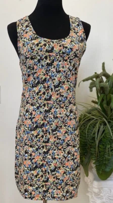 Nuevo Vestido Marilyn Monroe Multicolor Espalda Corredora Recorte Body Con Tank Talla L Foto 1 de 4