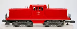 Lionel Postwar LV GE 44-Ton Switcher, 627, O Gauge Red Vintage 1:48 Scale - Picture 1 of 8