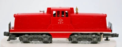 Lionel Postwar LV GE 44-Ton Switcher, 627, O Gauge Red Vintage 1:48 Scale - Image 1 of 4