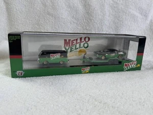 Rare M2 Machines Mello Yello 1967 Dodge A100 Panel Van 1971 Plymouth HEMI Cuda - Picture 1 of 7