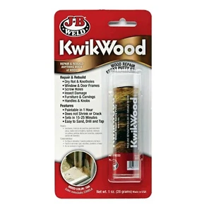 J-B Weld Kwikwood Holz Kleber 28g | Holz Reparatur für Möbel Holzfarbe - Bild 1 von 1