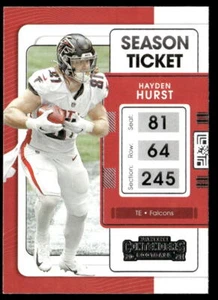 Hayden Hurst 2021 Panini Contenders #6 Atlanta Falcons SOUTH CAROLINA - Bild 1 von 2
