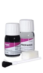 Dye With Primer For Natural And Synthetic Leather Shoes, Kaps Super Color And... - Picture 1 of 85