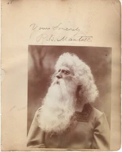 R B Mantell (1854-1928) Autograph and Collection (9 pcs) Shakespearean Actor - Picture 1 of 9