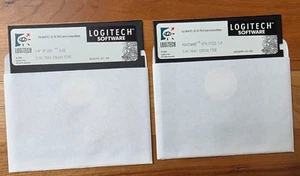 Treiber Logitech Mouseware 5.0 for DOS + POP UP DOS 2.02 für PC 5,25" Disketten - Bild 1 von 3
