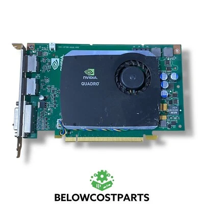 NVIDIA Quadro FX 580 512MB GDDR3 PCIe x16 Graphics Card – Dual DisplayPort, - Image 1 of 3