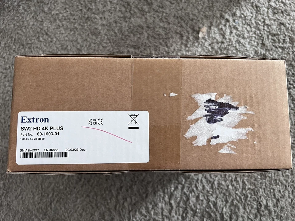 Extron SW2 HD 4K PLUS 33-1720-01 HDMI Switcher - Image 1 of 4