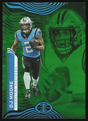 2022 Panini Illusions #13 DJ Moore Trophy Collection Emerald - Image 1 of 2