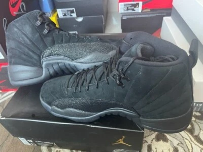 Talla 12 - Jordan 12 Retro x OVO Negro 2017 Foto 1 de 4