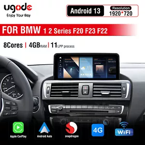 Android13 Car Monitor Screen CarPlay GPS Display for BMW F20 F21 F22 F23 NBT EVO - Picture 1 of 9