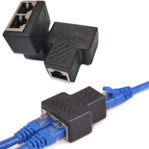 Extender Adapter Netzwerk Ports Splitter Stecker Ethernet NEU - Bild 1 von 7