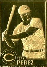 1996-03 Danbury Mint Baseball Card #12 Tony Perez