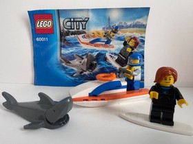 Lego City 60011 Surfer Rescue Complete with Instructions - Complete