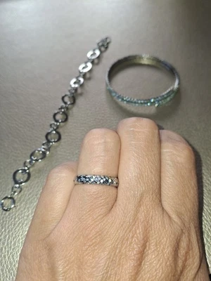 Pierre Lang Set, dunkel Rhodiniert - Bild 1 von 4