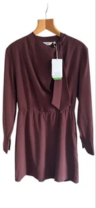 & Other Stories Women's Burgundy Dress Size 10/38 - Picture 1 of 7