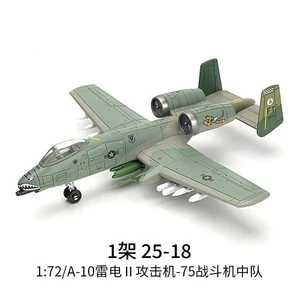 1:72 A-10 Thunderbolt II Militär Flugzeug Baustein Modell Spielzeug für Jungen Gif - Bild 1 von 5