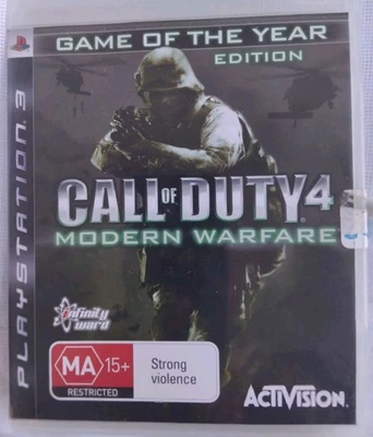 Sony Playstation 3 PS3 Game - Call Of Duty: Modern Warfare 4 - image 1 of 3