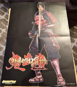 Póster promocional de doble cara Onimusha Warlords y Pokémon Gamepro (20x15) - Imagen 1 de 7