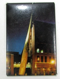 Vtg Louisville Slugger Museum Refrigerator Fridge Magnet Advertising Novelty - Picture 1 of 4