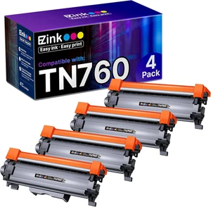 Cartuchos de tóner compatibles TN760 repuesto para Brother TN-760 TN730 TN-730 a - Imagen 1 de 12