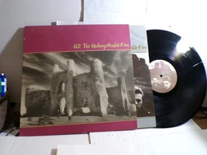 U2 THE UNFORGETTABLE FIRE ISLAND 90231-1 MINT- LP - Picture 1 of 2