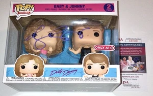 JENNIFER GREY FIRMATO BABY & JOHNNY DIRTY DANCING FUNKO POP 2 PACK JSA COA RARO! - Foto 1 di 2