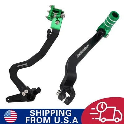 KLX110 Rear Brake Pedal+Gear Shift lever For KLX110 KLX110L 2010-2024 Dirt Bike - Image 1 of 4