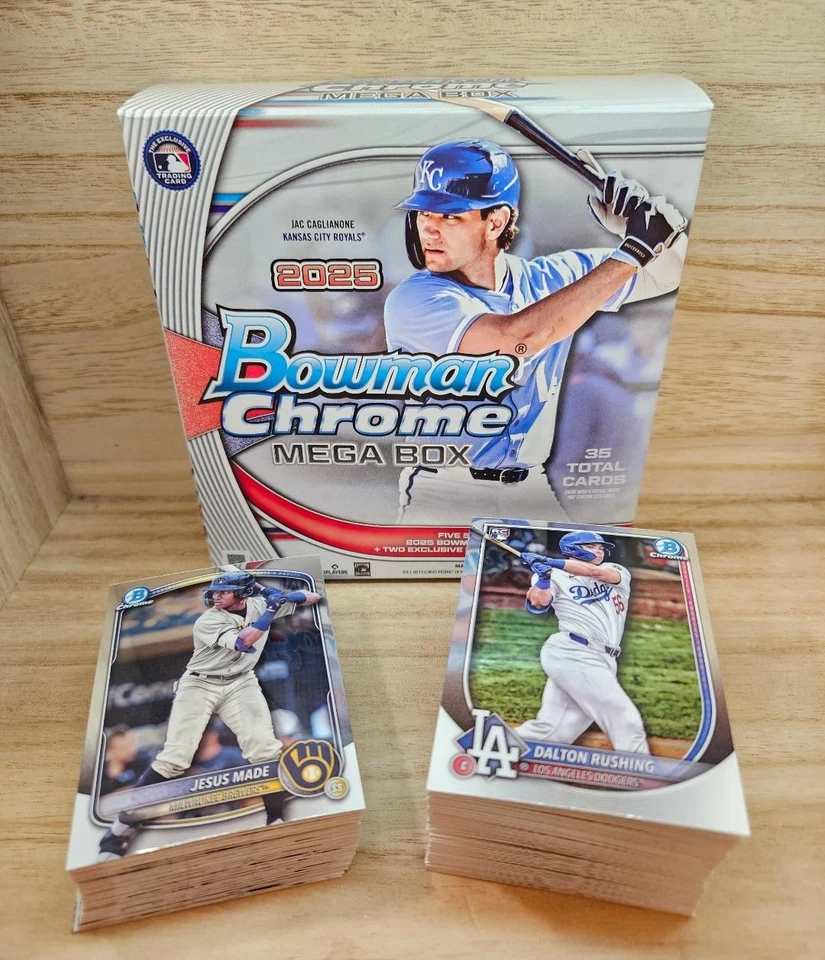 2025 Bowman Chrome - Base (1-100) & Prospects (BCP-153-BCP-252) You Pick!! - Image 1 of 1