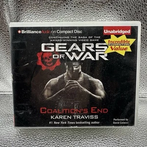 Gears of War: Coalition's End Audio Book Brilliance Audio On 17 Compact Discs - Picture 1 of 14