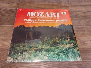 Mozart Philippe Entremont Frankfurt Piano Concertos No 20 &  23 SQN 7807 Vinyl - Imagen 1 de 10