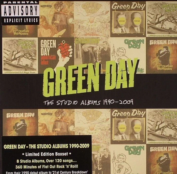 GREEN DAY - The Studio Albums 1990-2009 - CD (8xCD box) - Image 1 of 1