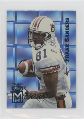 1995 Playoff Prime Mini Frank Sanders #198 Rookie RC - Image 1 of 2