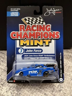 Coche divertido Chevy Camaro NHRA 2025 Racing Champions como nuevo 2024 John Force Peak Foto 1 de 2